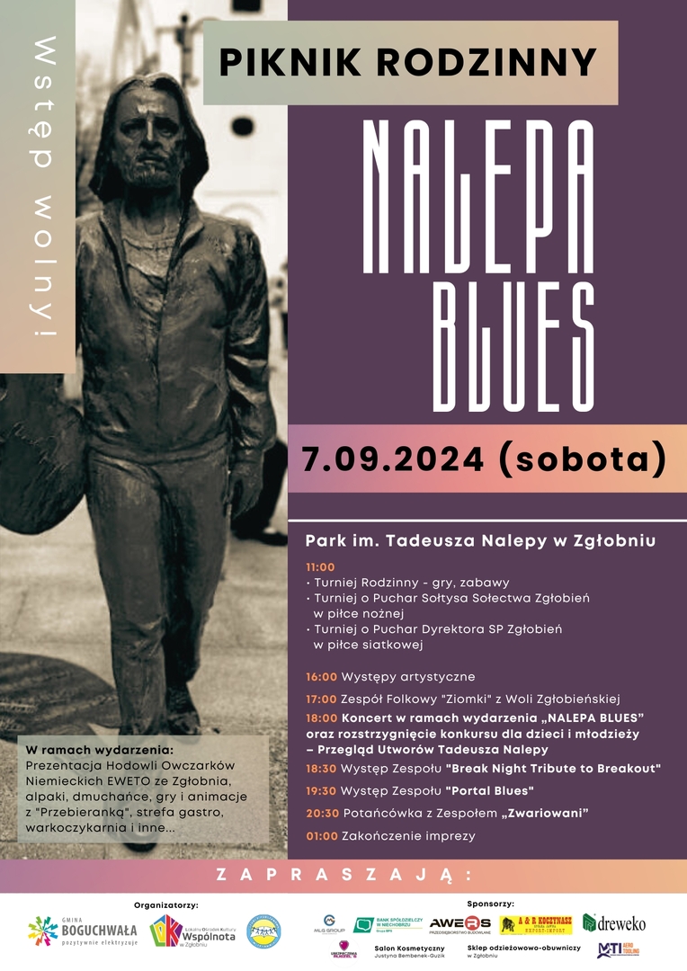 Piknik Rodzinny „Nalepa Blues” w Zgłobniu (link otworzy duże zdjęcie)